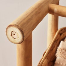 Meuble 3 paniers – Bambou & Jacinthe d’eau Hanoï (39 x H91 cm)