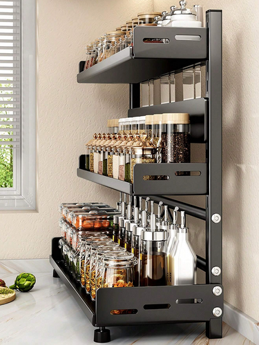 Présentoir rotatif 360° – Multi-étages en acier carbone